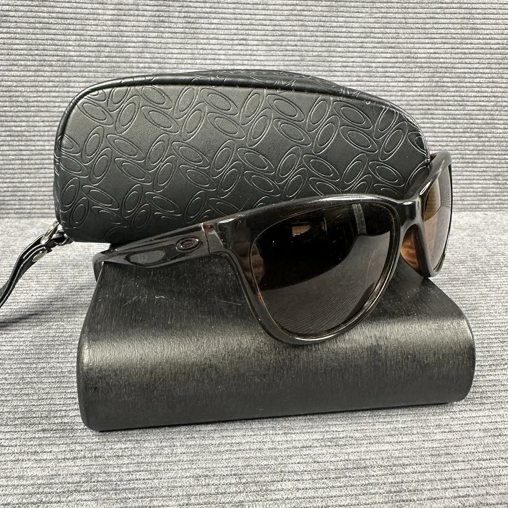 Oakley Fringe 009124-05 59 17 Sunglasses Amber Frames Only Made In USA Beach